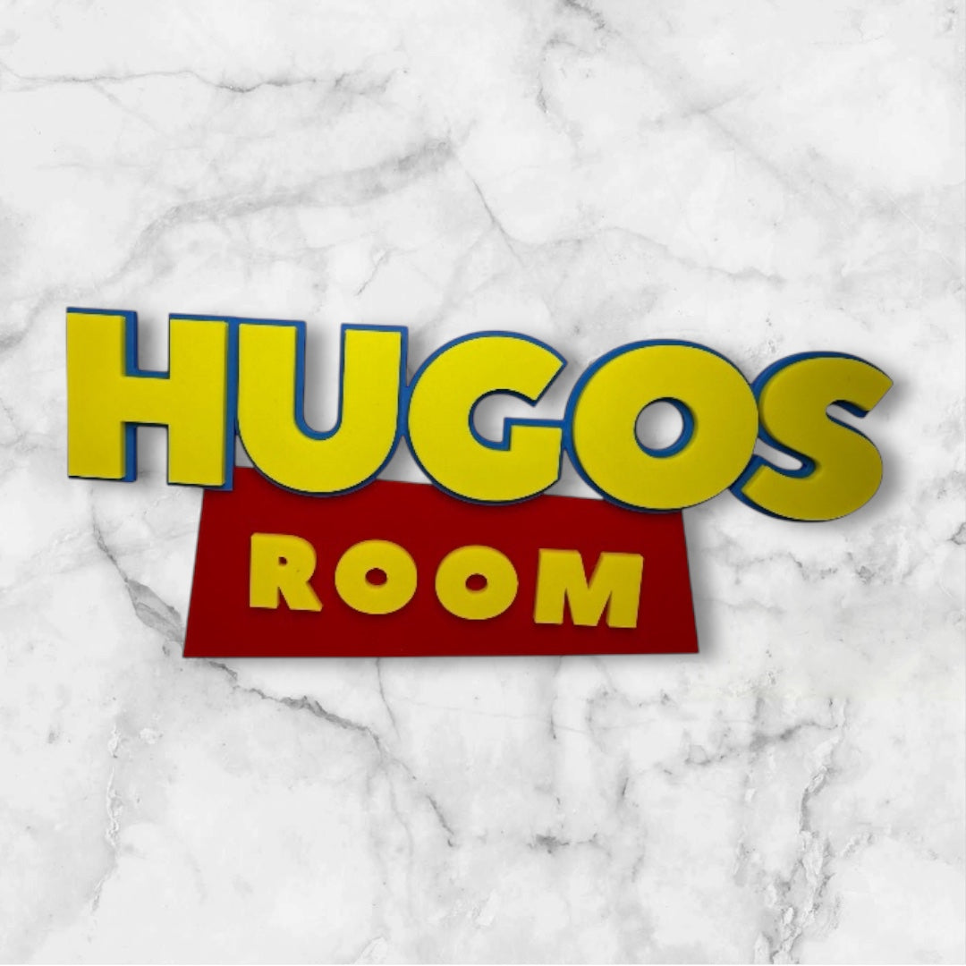 Personalised Toy Story Inspired Sign