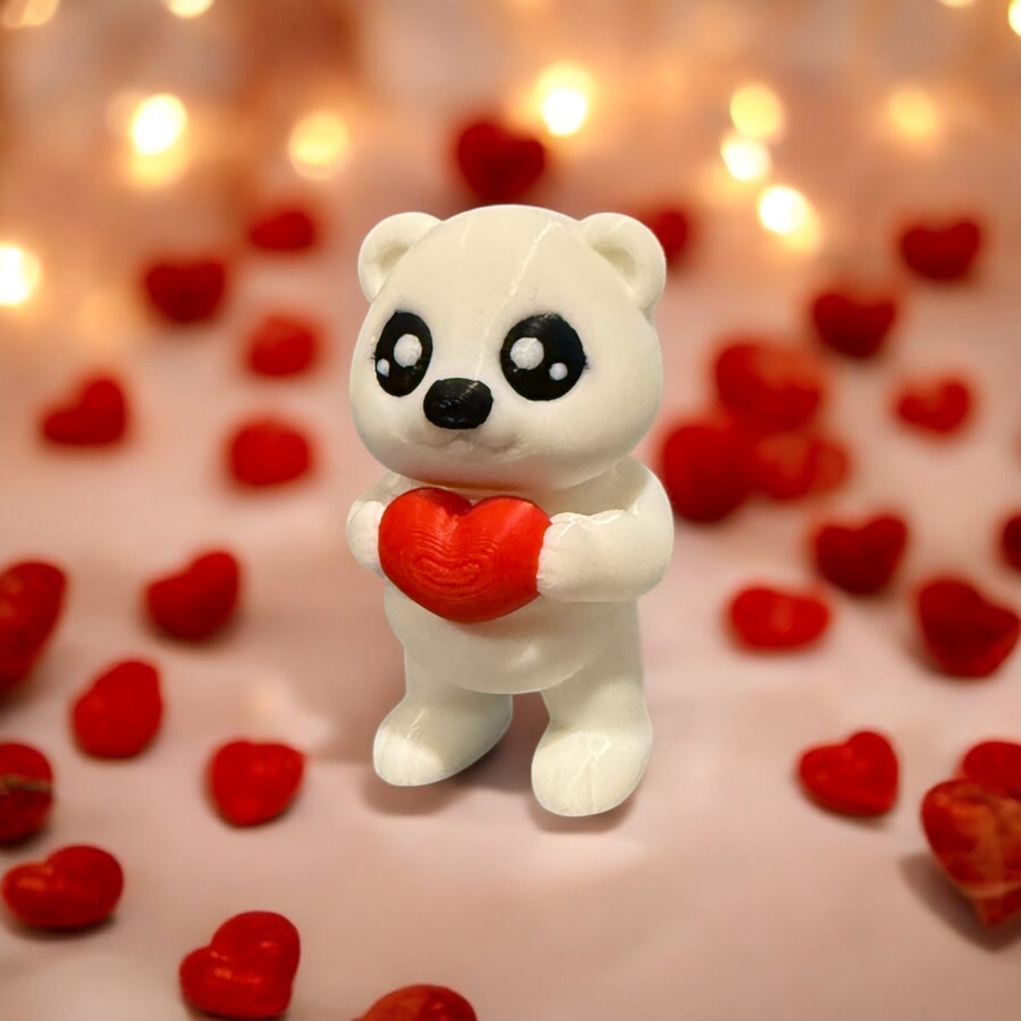 Wiggle Polar Bear With Love Heart