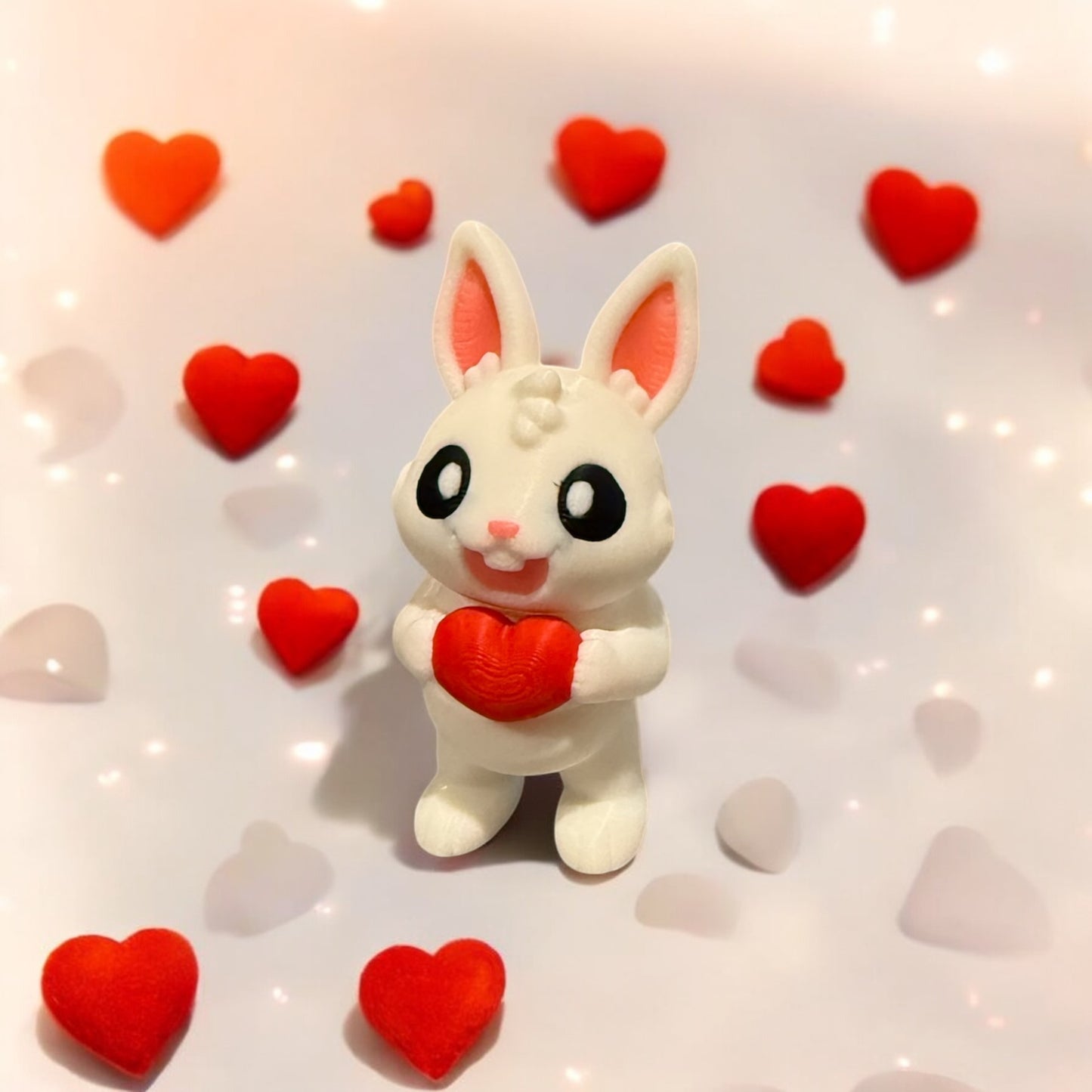 Wiggle Bunny With Love Heart