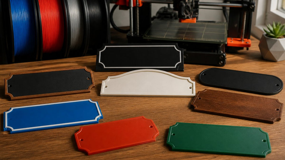 Best Custom 3D Printed Nameplates: 2026 Guide