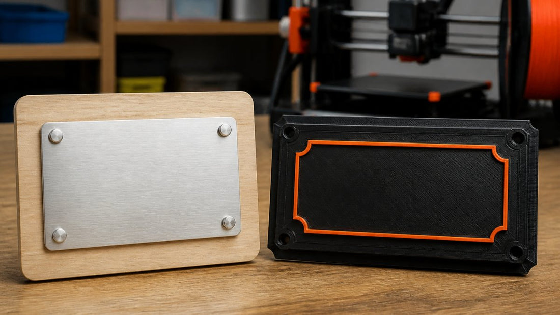 Front Signs vs 3D Printed Signs for Your Space