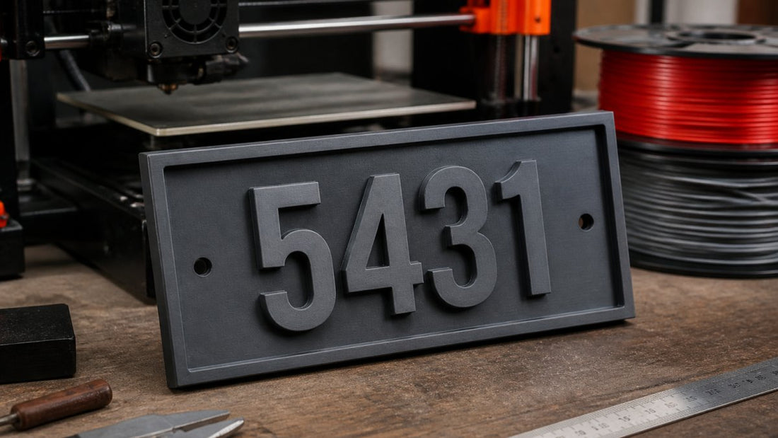 How to Choose Durable 3D Printed Signs