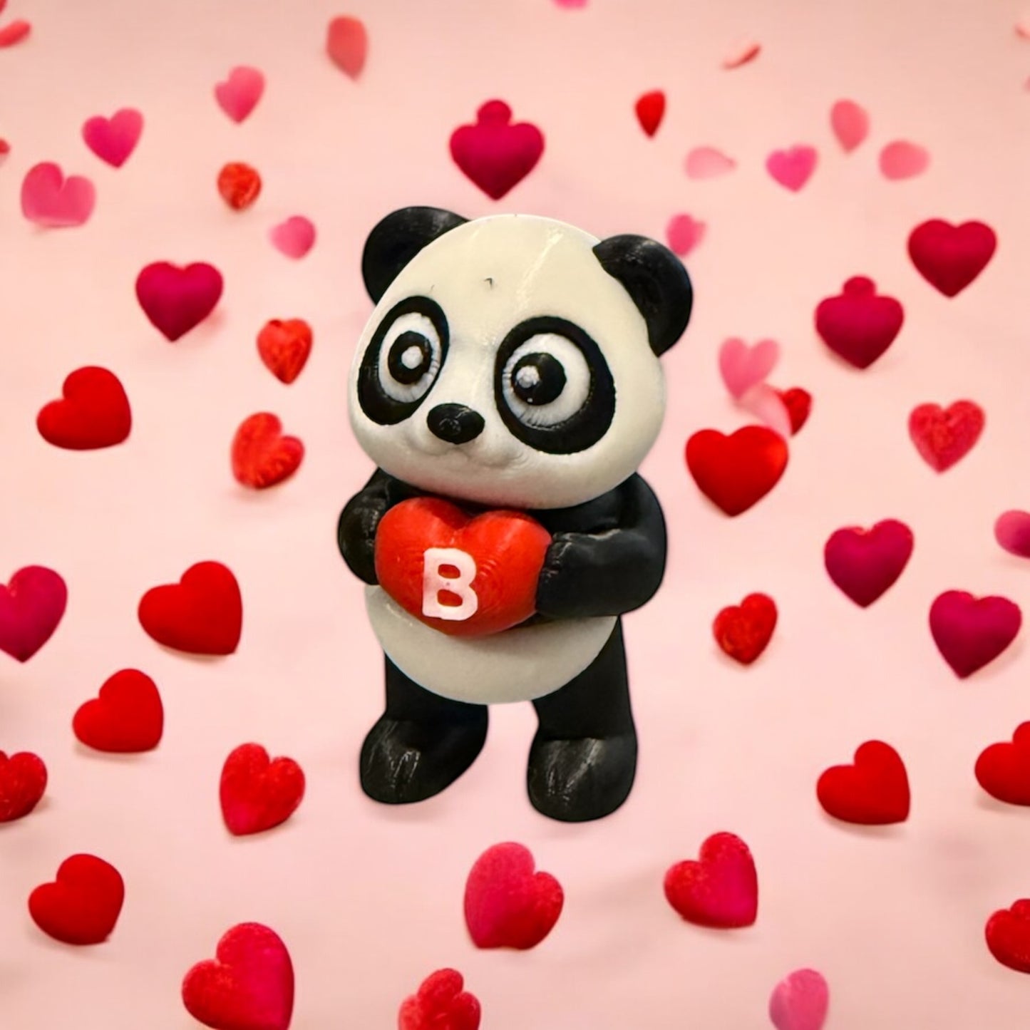 Wiggle Panda With Love Heart