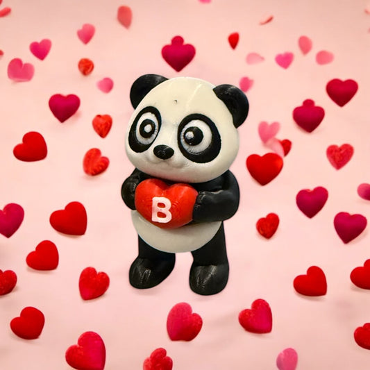 Wiggle Panda With Love Heart