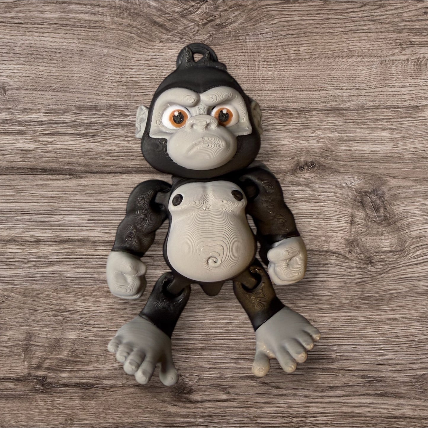 Wiggle Gorilla Keychain
